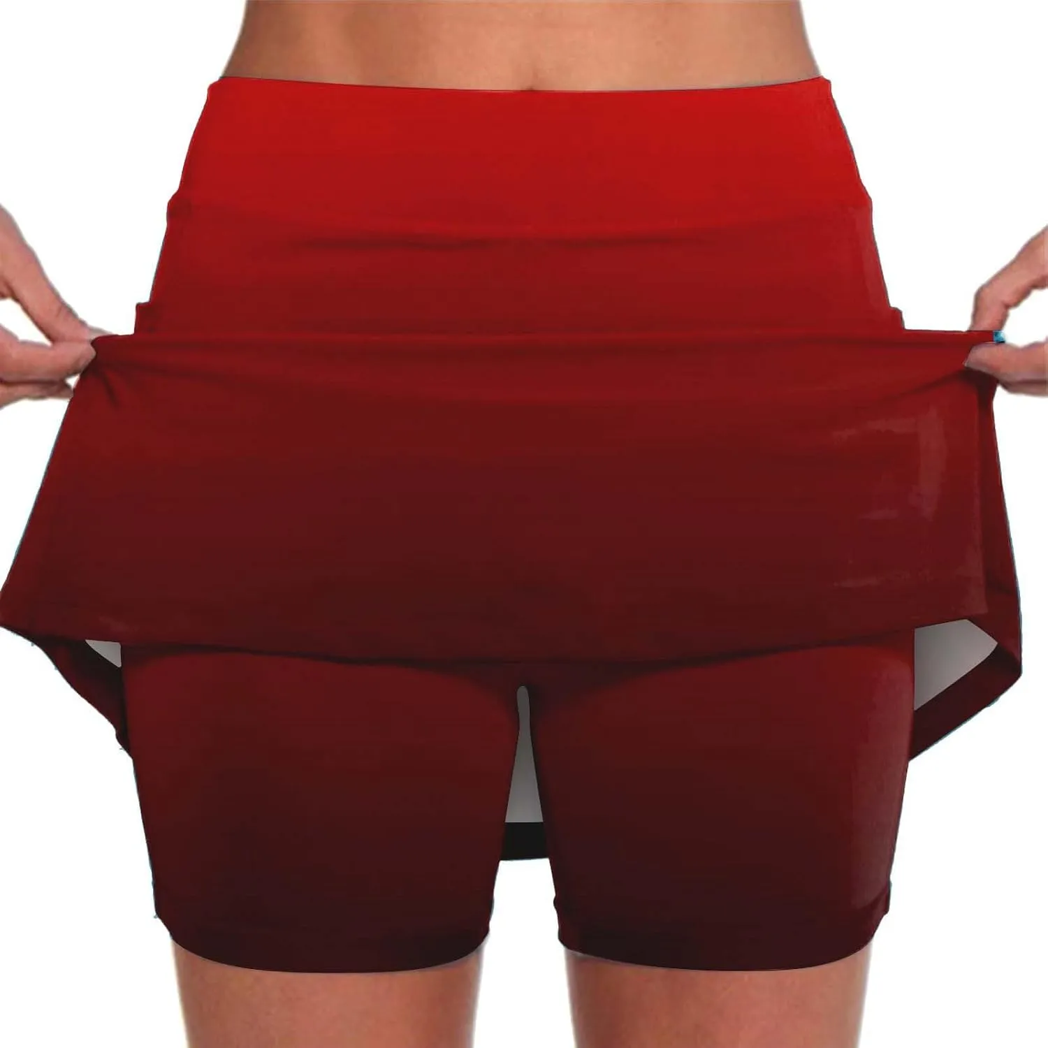 aihihe Pink Mini Skirts for Women y2k Bike Shorts Women Tummy Control Pockets Plus Size Running Shorts for Women Long