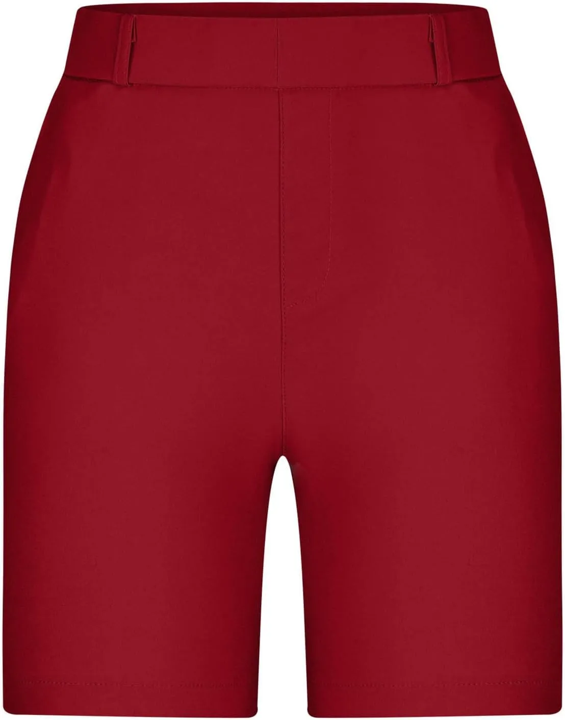 Chino Cargo Shorts Women Casual Slim Fit High Waist Summer Knee Length Bermuda SweatShorts for Hiking,Beach,Outdoors