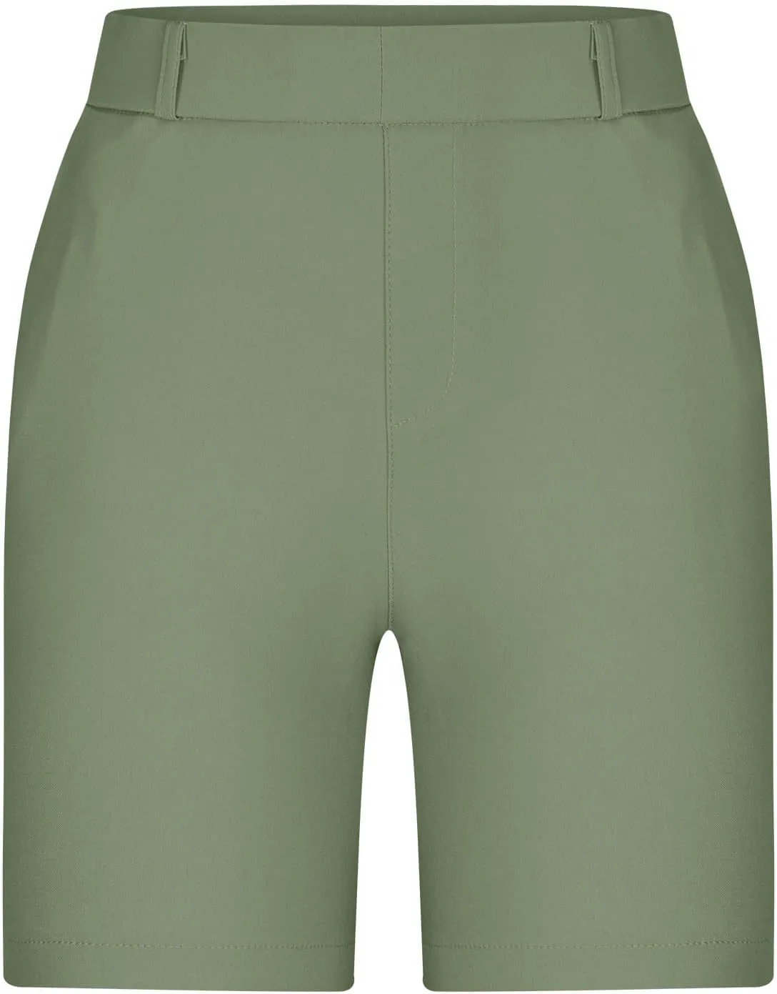 Chino Cargo Shorts Women Casual Slim Fit High Waist Summer Knee Length Bermuda SweatShorts for Hiking,Beach,Outdoors