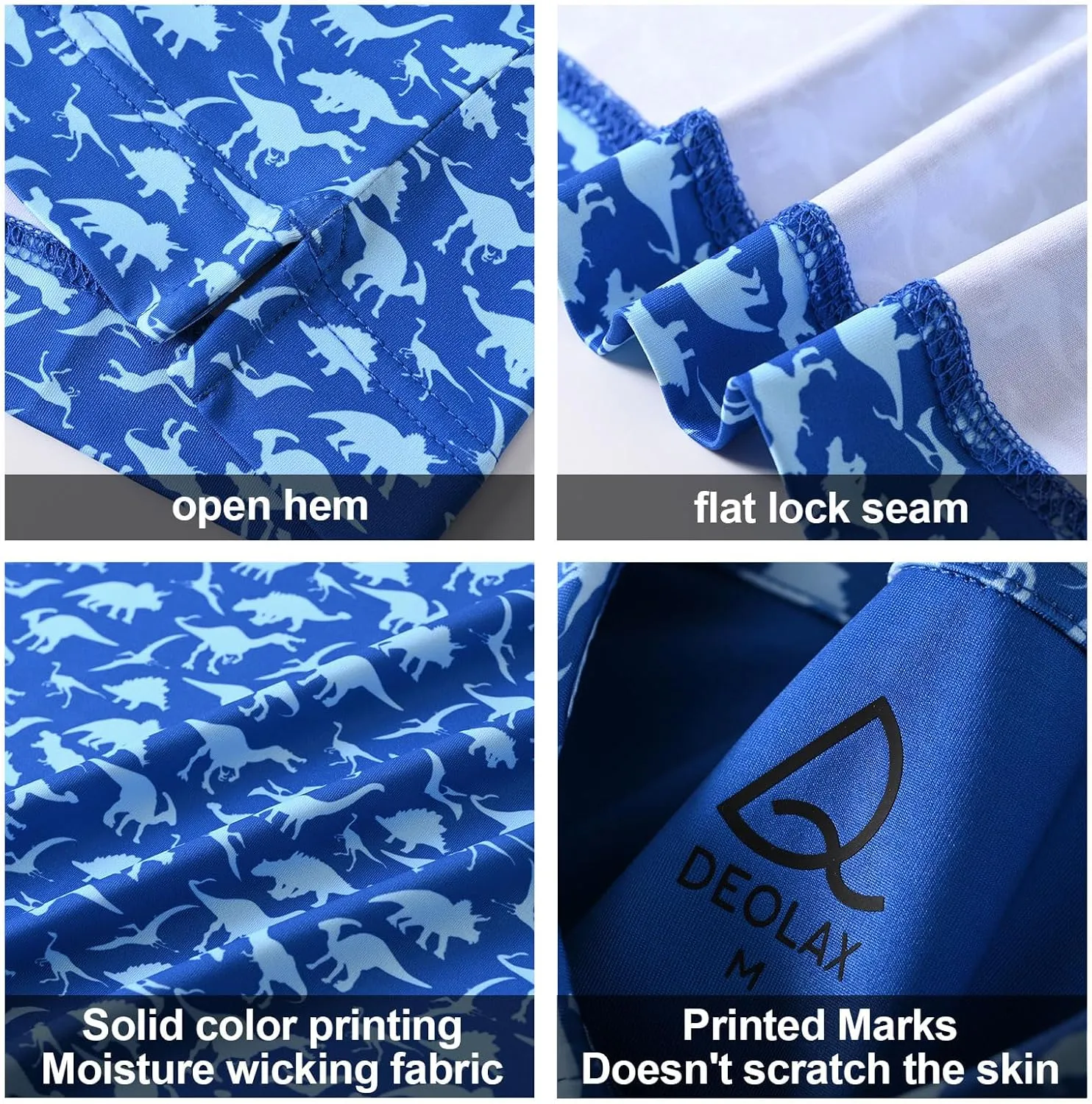DEOLAX Mens Golf Shirt Moisture Wicking Dry Fit Performance Mens Polo Shirts Short Sleeve Fashion Print Golf Shirts for Men