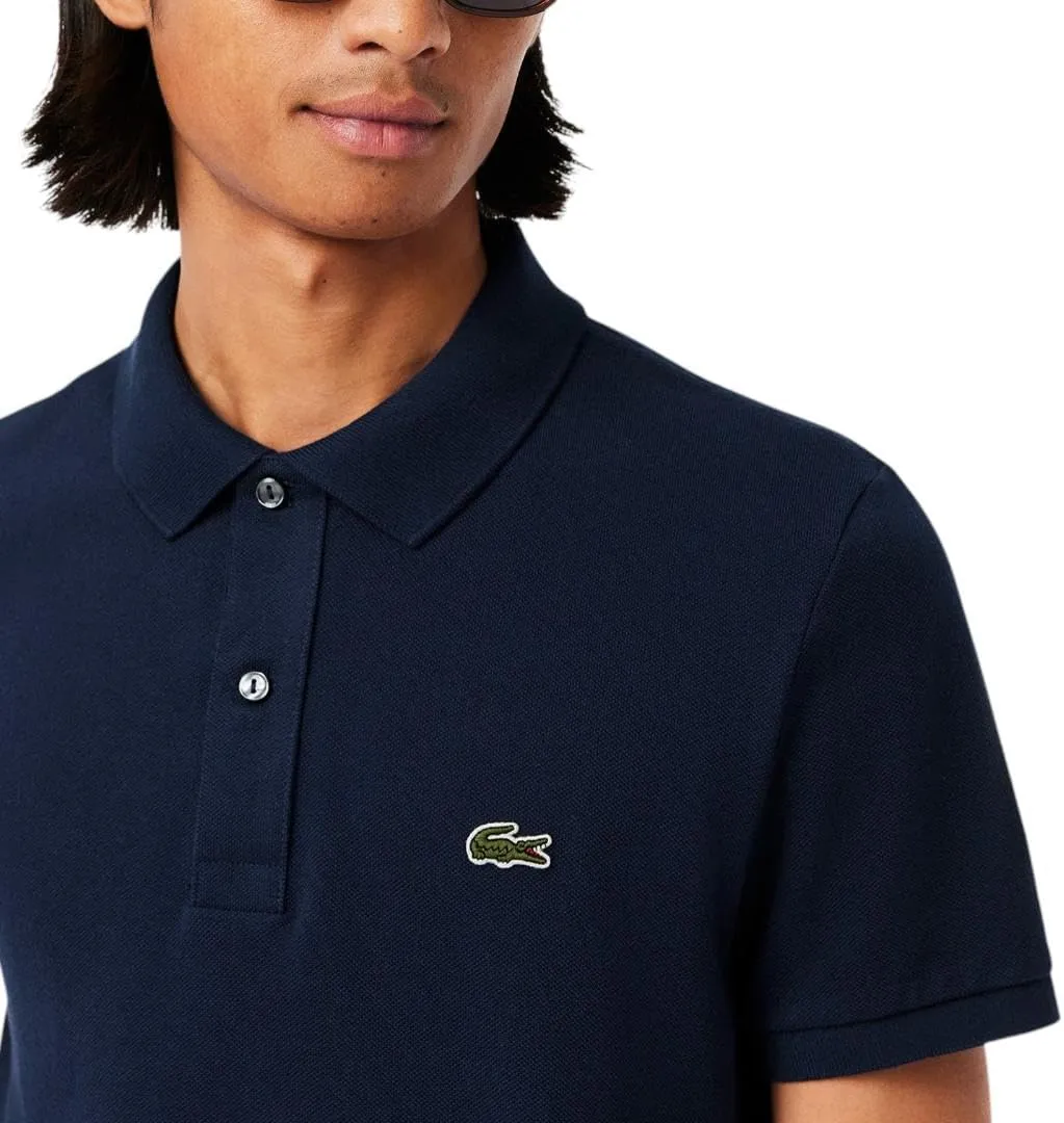 Lacoste Men's Legacy Classic Pique Slim Fit Short Sleeve Polo Shirt