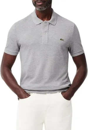 Lacoste Men's Legacy Classic Pique Slim Fit Short Sleeve Polo Shirt