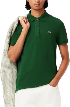 Lacoste Men's Legacy Classic Pique Slim Fit Short Sleeve Polo Shirt