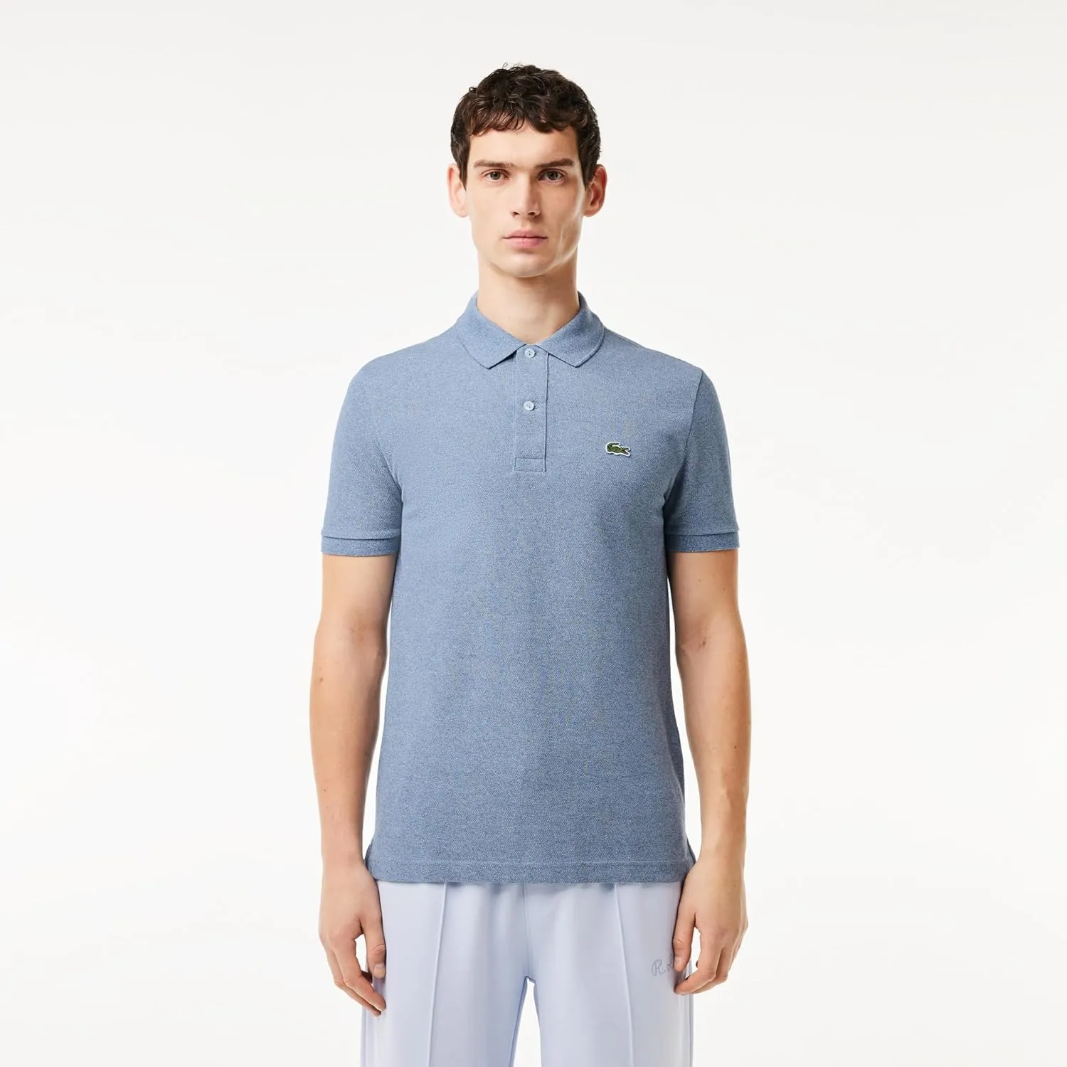 Lacoste Men's Legacy Classic Pique Slim Fit Short Sleeve Polo Shirt