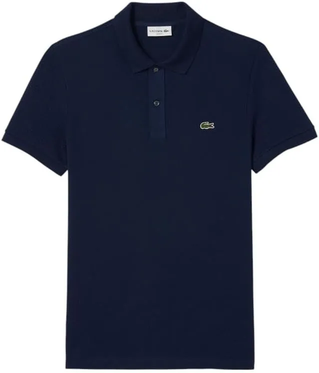 Lacoste Men's Legacy Classic Pique Slim Fit Short Sleeve Polo Shirt