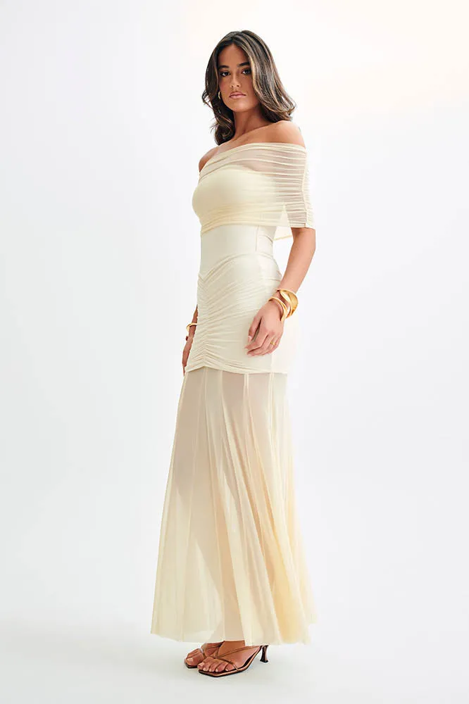 Nocturne Whisper  Fitted Backless Dress