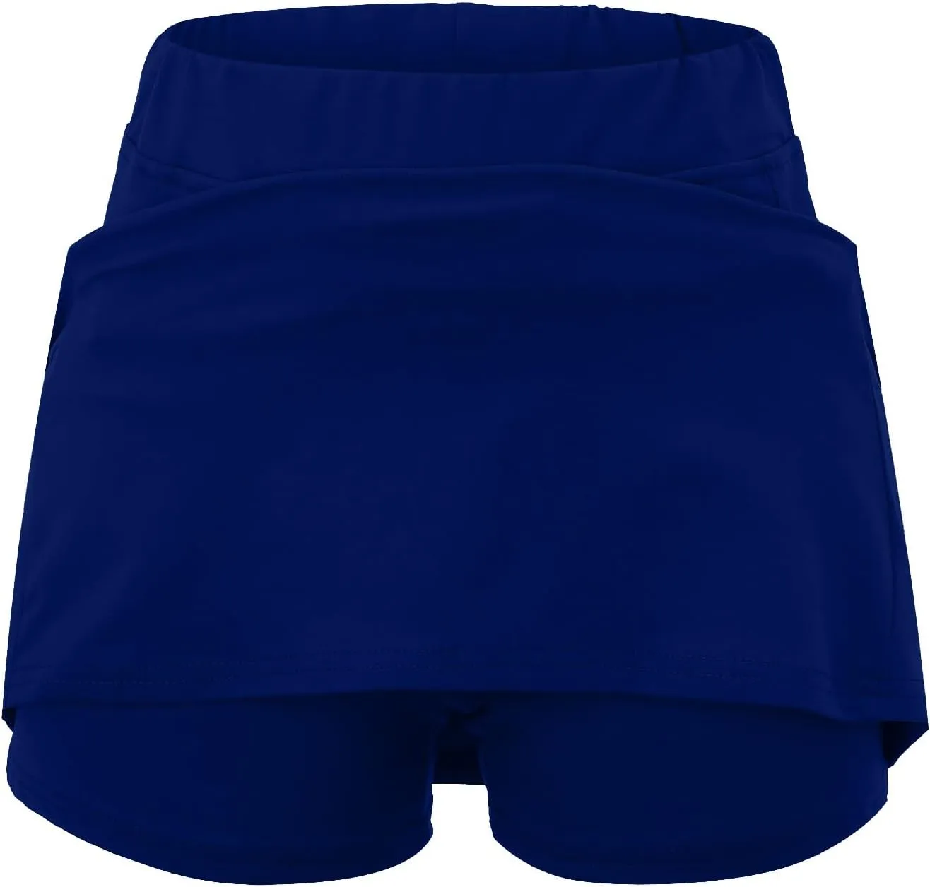 Skirts for Women Trendy Summer Long Athletic Dress for Women with Shorts Knee Length Running Shorts for Men 9 inch