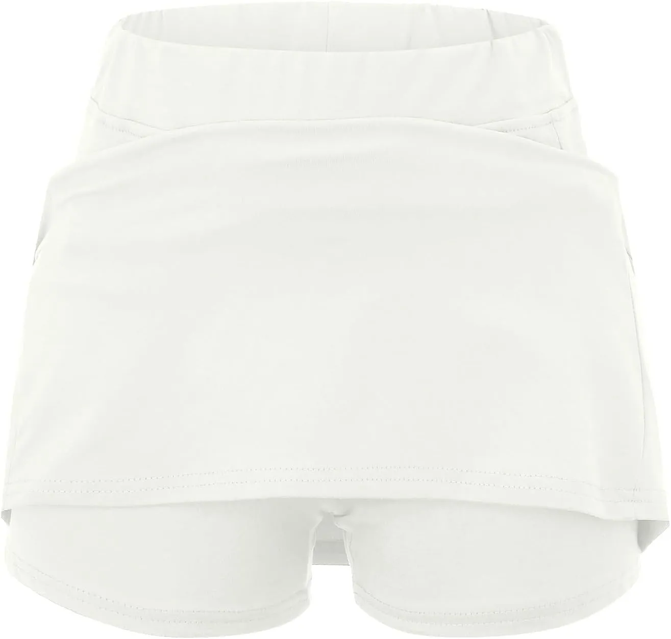 Skirts for Women Trendy Summer Long Athletic Dress for Women with Shorts Knee Length Running Shorts for Men 9 inch