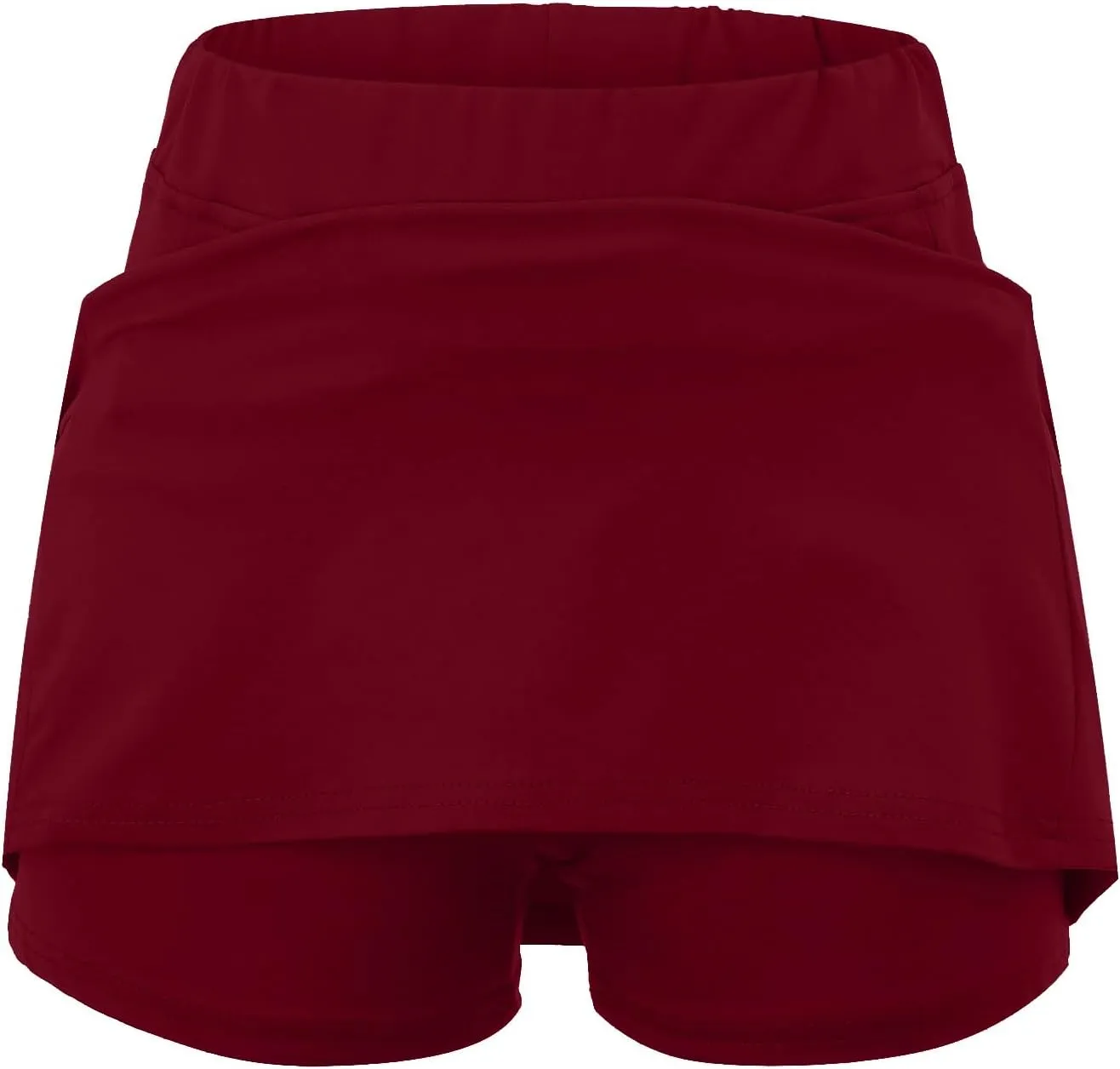 Skirts for Women Trendy Summer Long Athletic Dress for Women with Shorts Knee Length Running Shorts for Men 9 inch