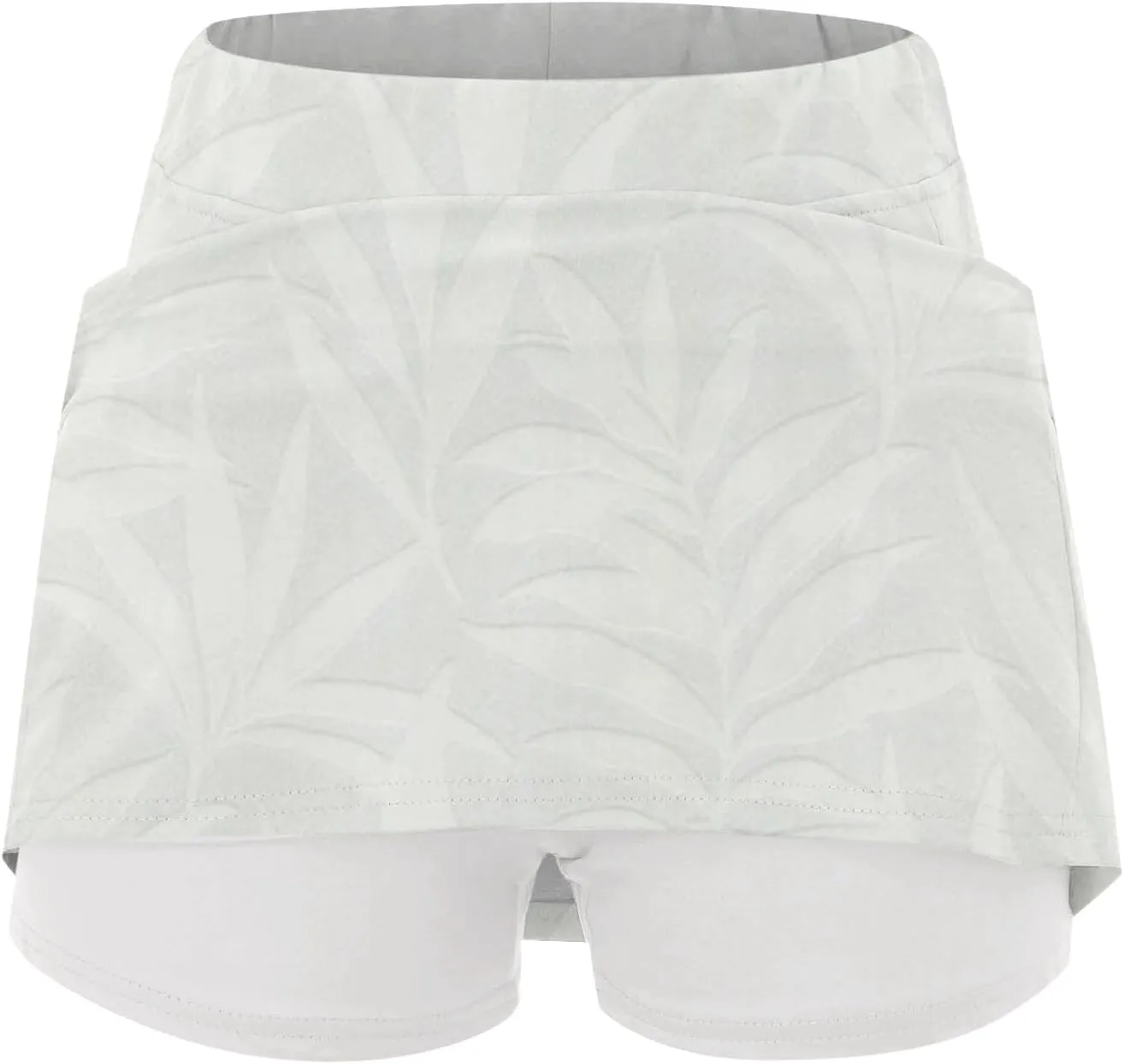 Skorts for Women Summer Tennis Elastic High Waisted Floral Printed Gym Skirts Comfort Trendy Lightweight Running Shorts