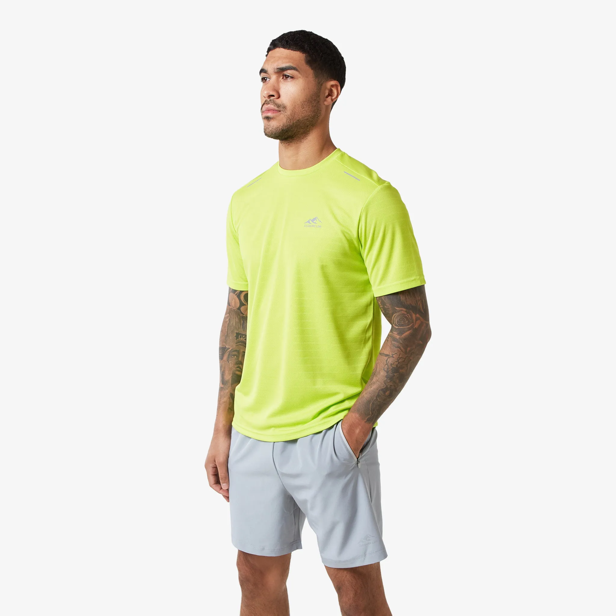 Training Twinset | Fluro Green/Ice Grey