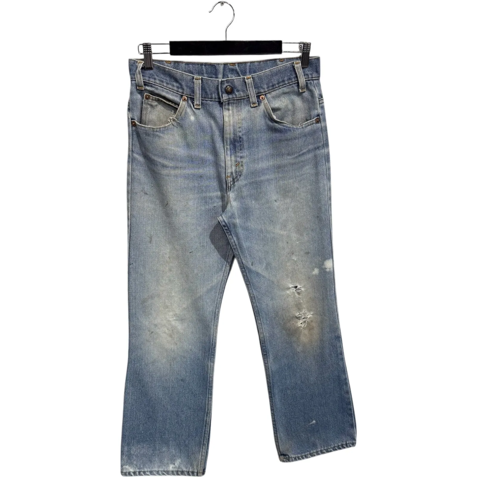 Vintage Levi's Orange Tab Distressed Jeans 30 x 26