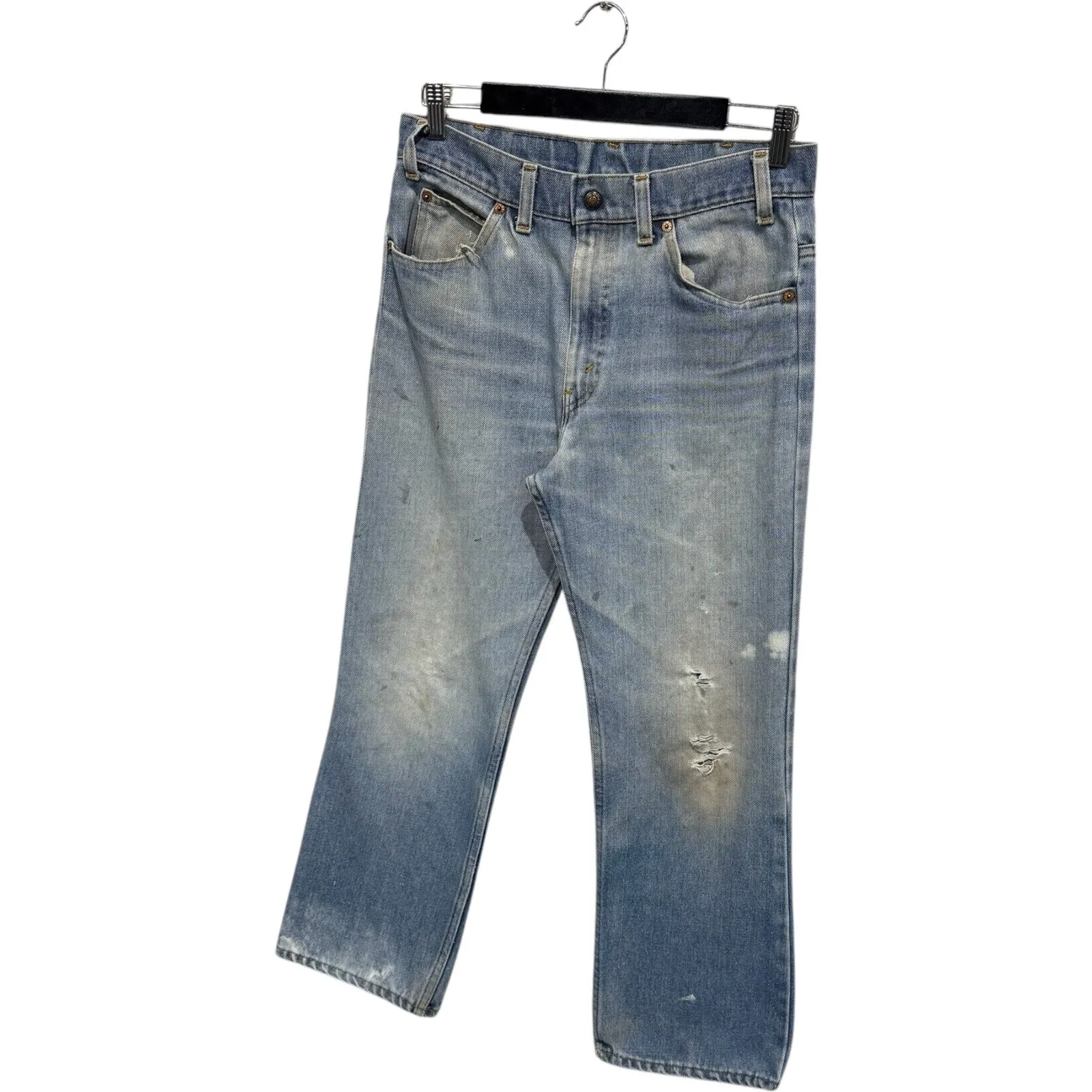 Vintage Levi's Orange Tab Distressed Jeans 30 x 26