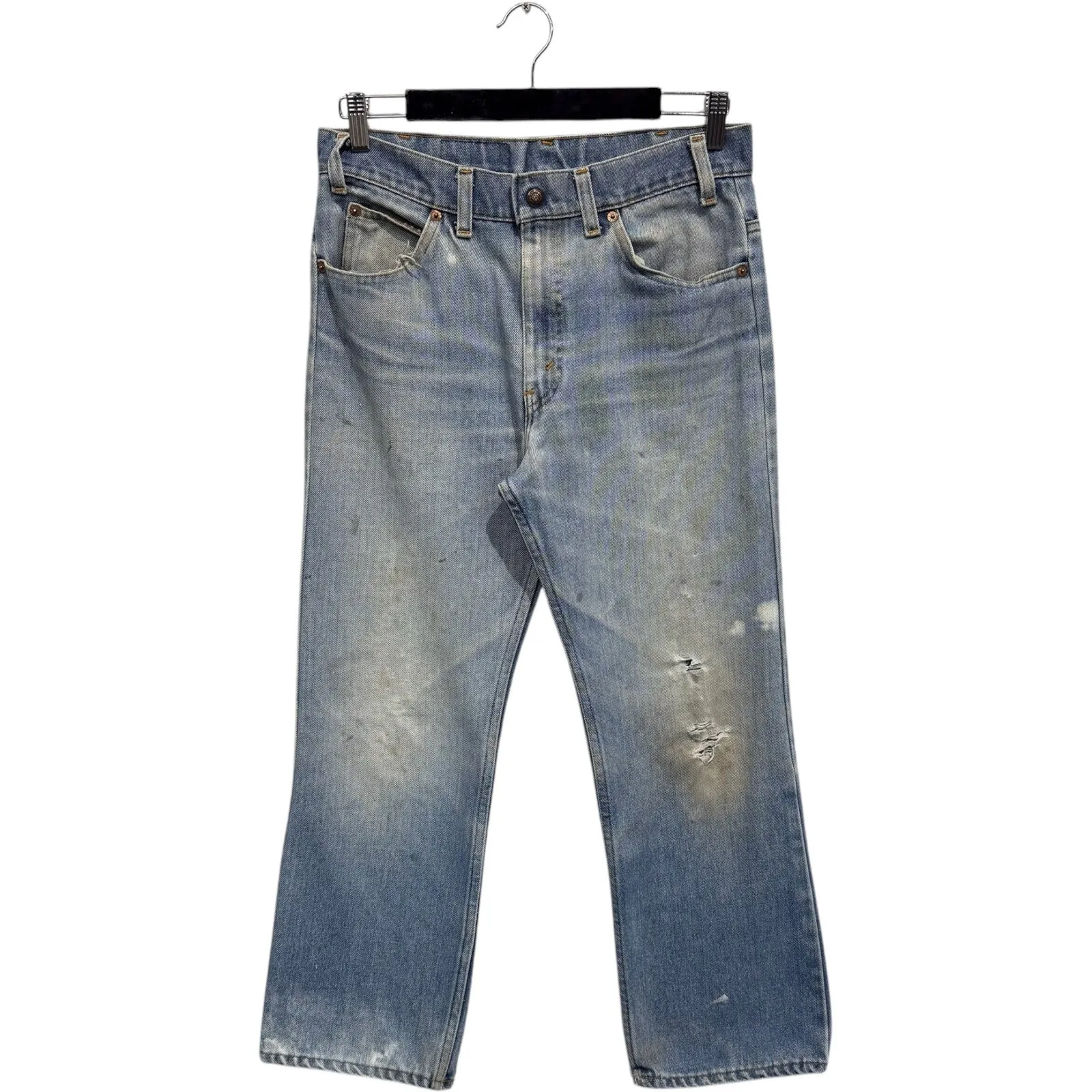Vintage Levi's Orange Tab Distressed Jeans 30 x 26