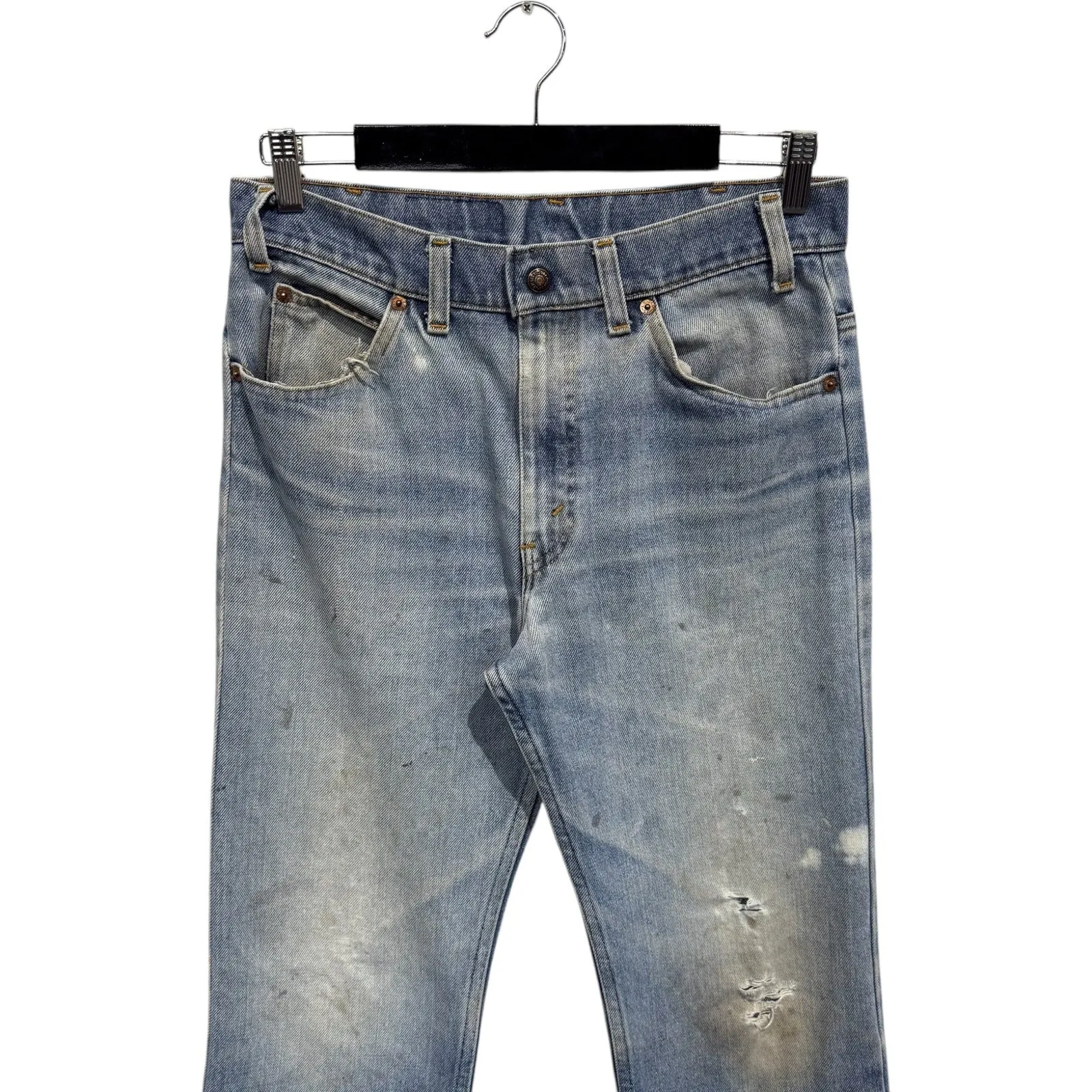 Vintage Levi's Orange Tab Distressed Jeans 30 x 26