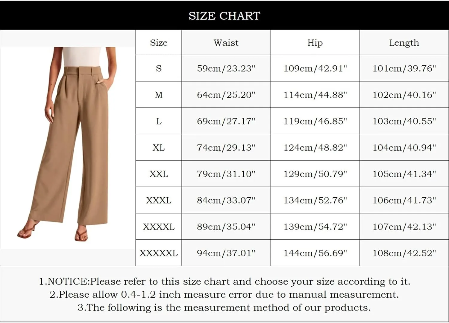 Women Cotton Linen Summer Drawstring Pants Elastic Waist Stretchy Slim Fit Pant Trousers Trendy