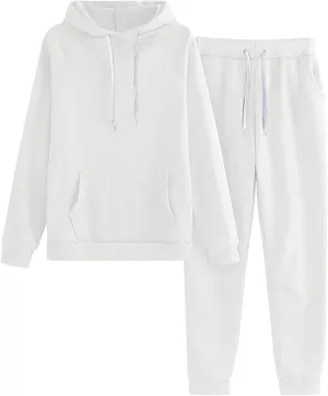 Women's 2024 Fall Two Piece Outfit Long Sleeve V Neck Loose Fashion Pullover and Wide Leg Pants