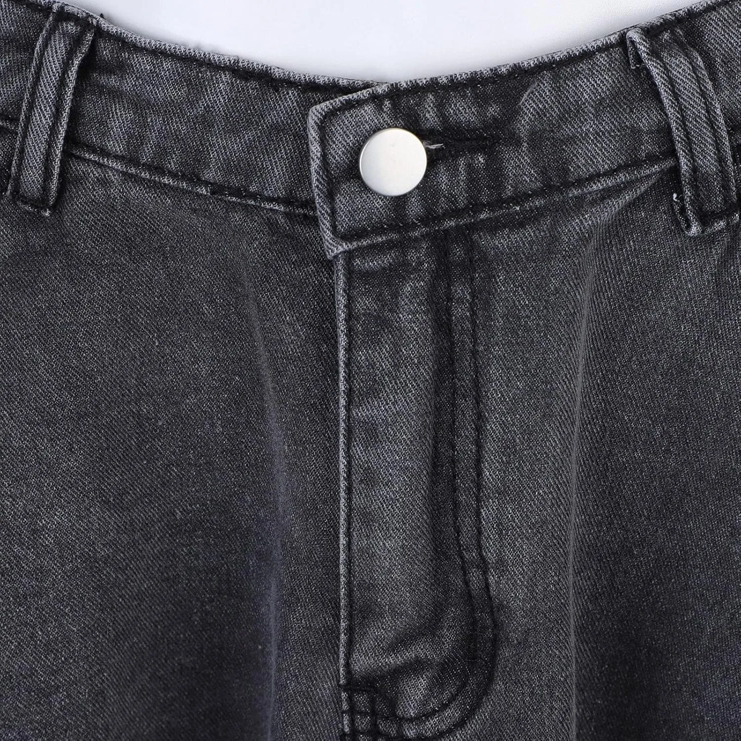 Womens Jean Shorts Wide Leg High Waisted Denim Shorts Frayed Raw Hem Ripped Jeans Stretchy Y2k Summer Hot Short Pants